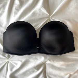 VS Miraculous Strapless PushUp Black 34C